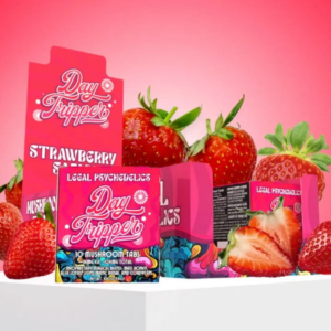 Mushroom Tabs 10 Count Strawberry Safari – Buy Online UK Europe USA